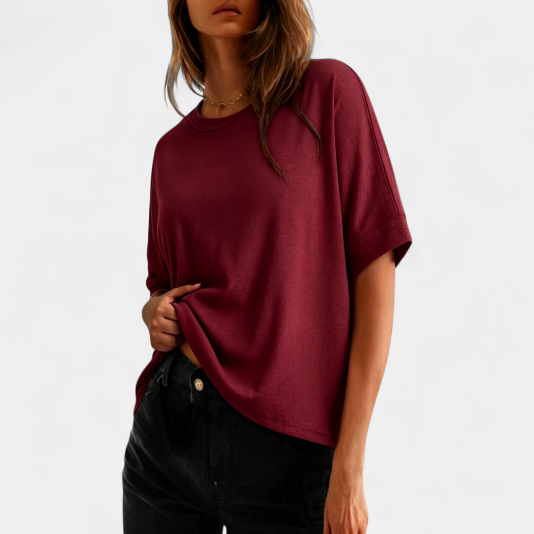 GEMMA™ – Relaxed Everyday Cotton Tee