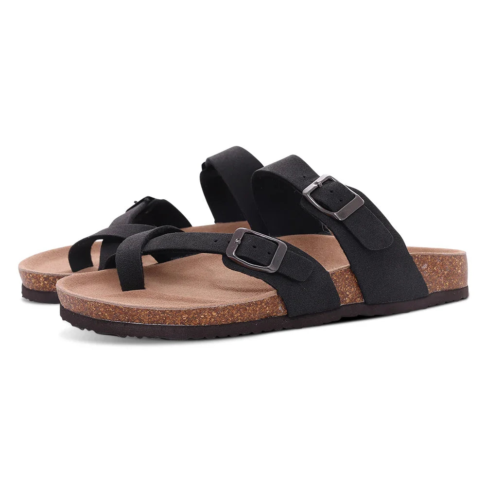 AMELIA - Cork Sandals