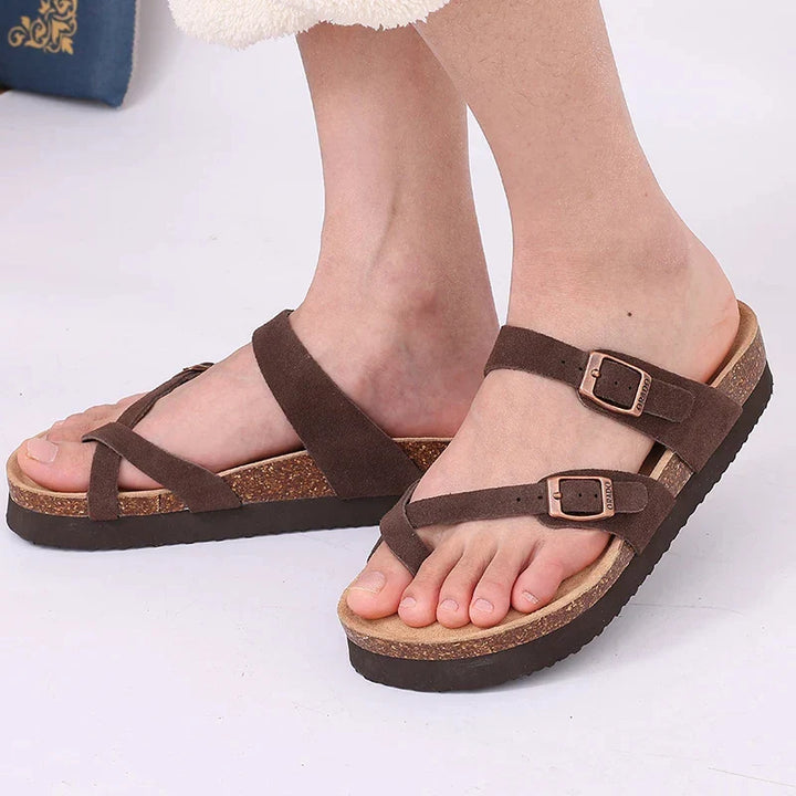 AMELIA - Cork Sandals