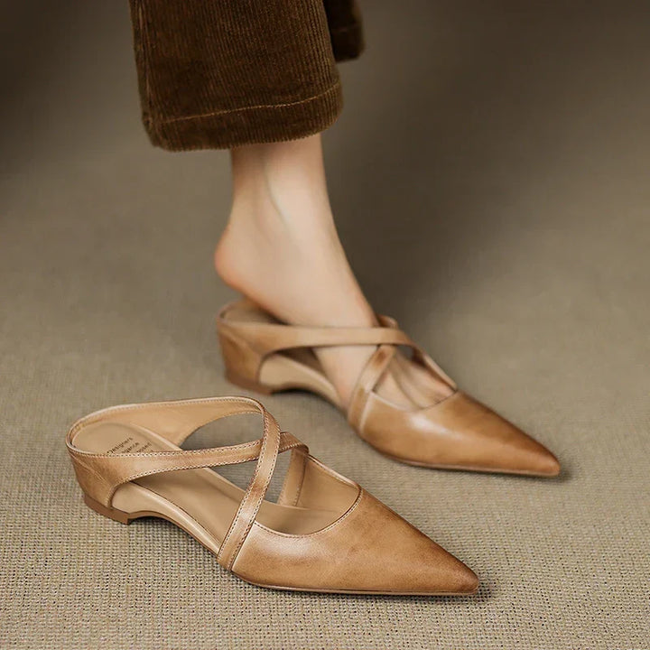 Aluna™ | Genuine Leather Mules