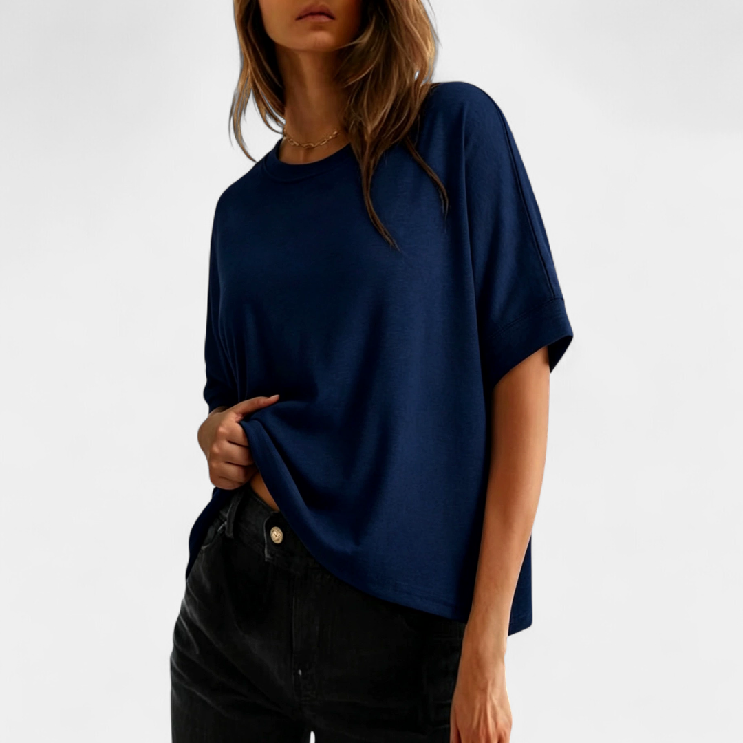 GEMMA™ – Relaxed Everyday Cotton Tee