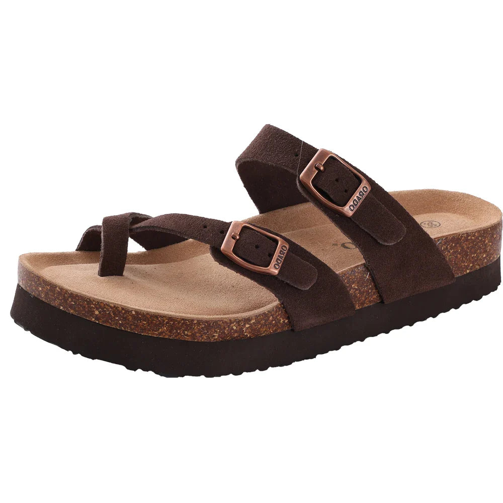 AMELIA - Cork Sandals