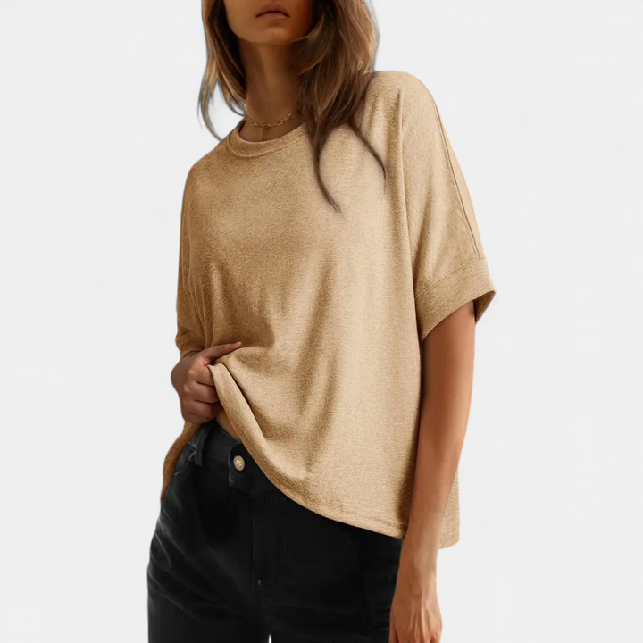 GEMMA™ – Relaxed Everyday Cotton Tee