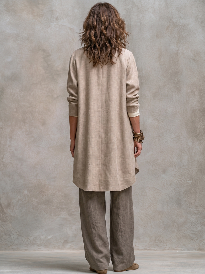 Bobbi | Three-Piece Set with Wide Legs