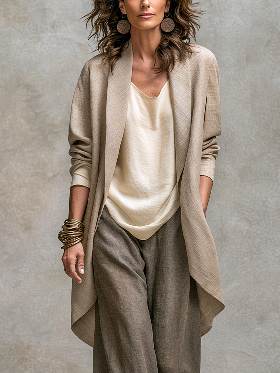 Bobbi | Three-Piece Set with Wide Legs