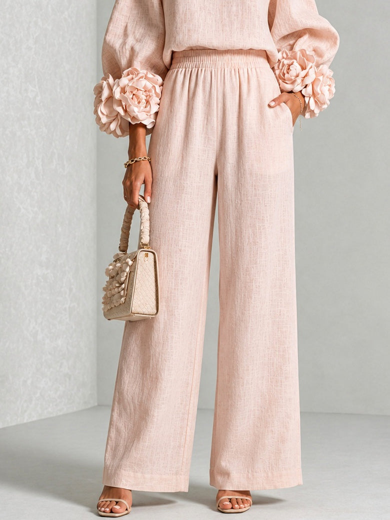 ROSALIE | FLORAL CUFF TWO-PIECE SET.