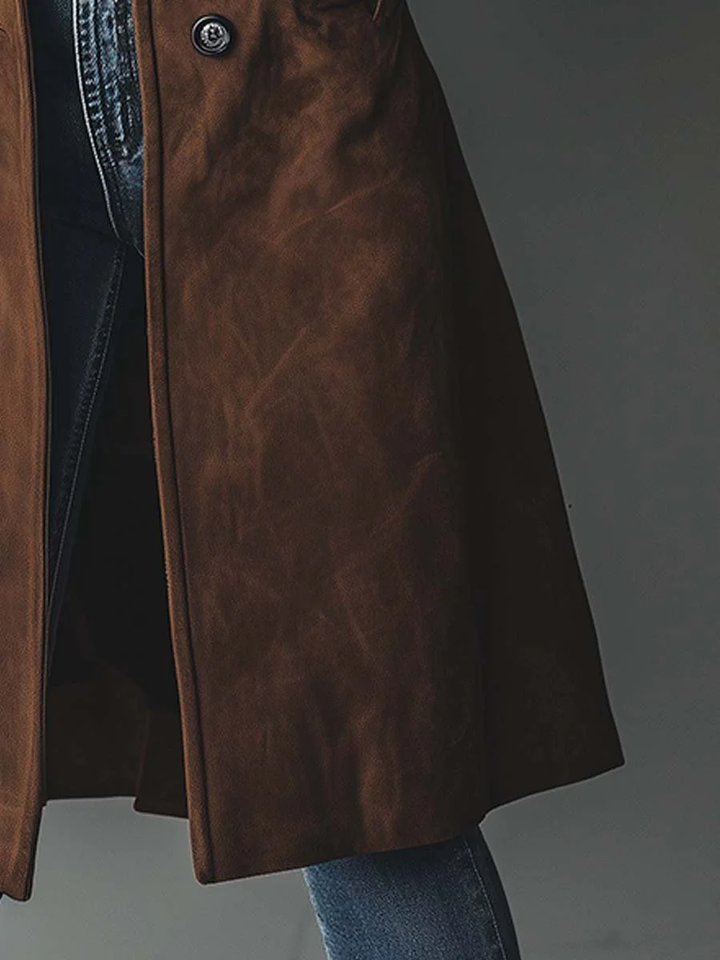 Héloïse | Vintage Suede Trench