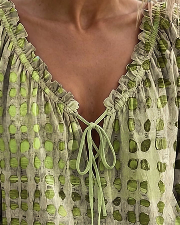 Roxan | Polka-dot blouse