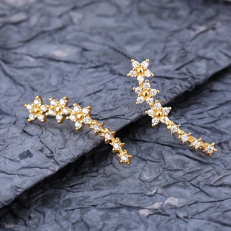 Celeste™ Crystal Climber Earrings