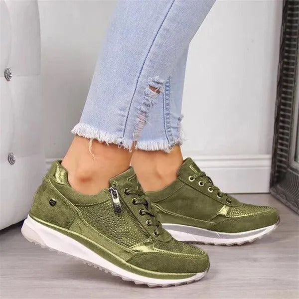 Martina – Comfortable Shoes with Zipper