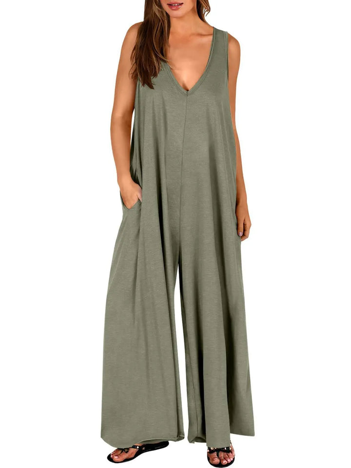 Nella™ Comfy V-Neck Jumpsuit
