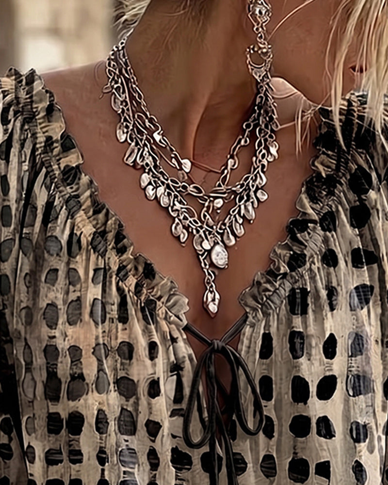 Roxan | Polka-dot blouse