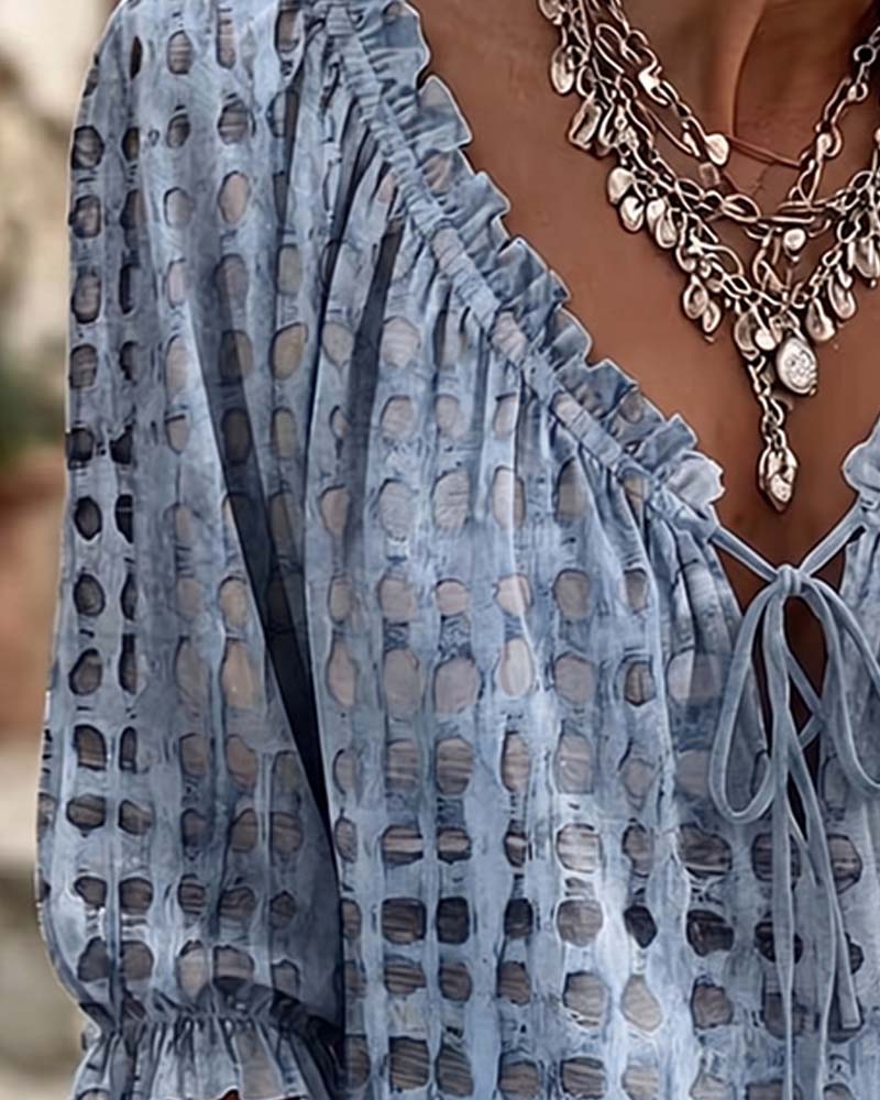 Roxan | Polka-dot blouse