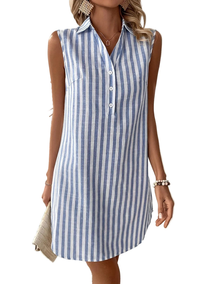 Floella™ Cozy Shirt Dress