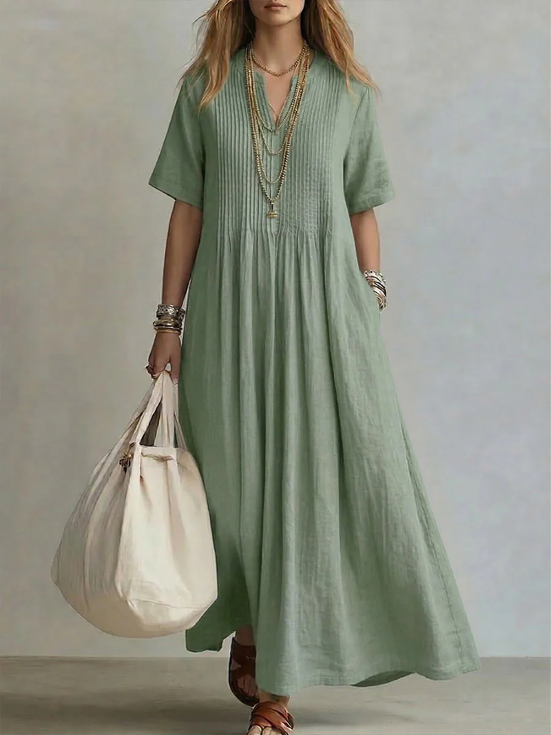 Livia™ | Pleated Dress