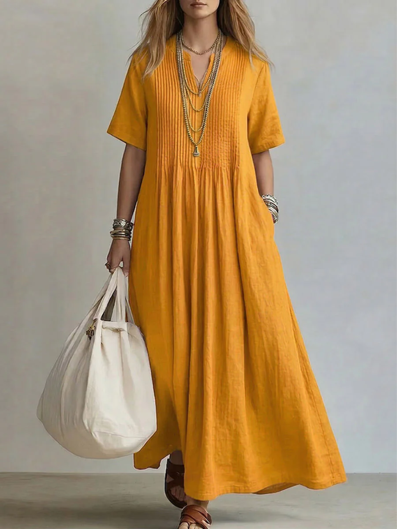 Livia™ | Pleated Dress
