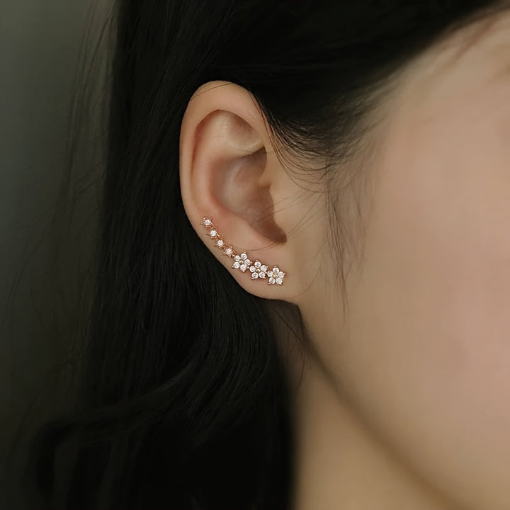 Celeste™ Crystal Climber Earrings