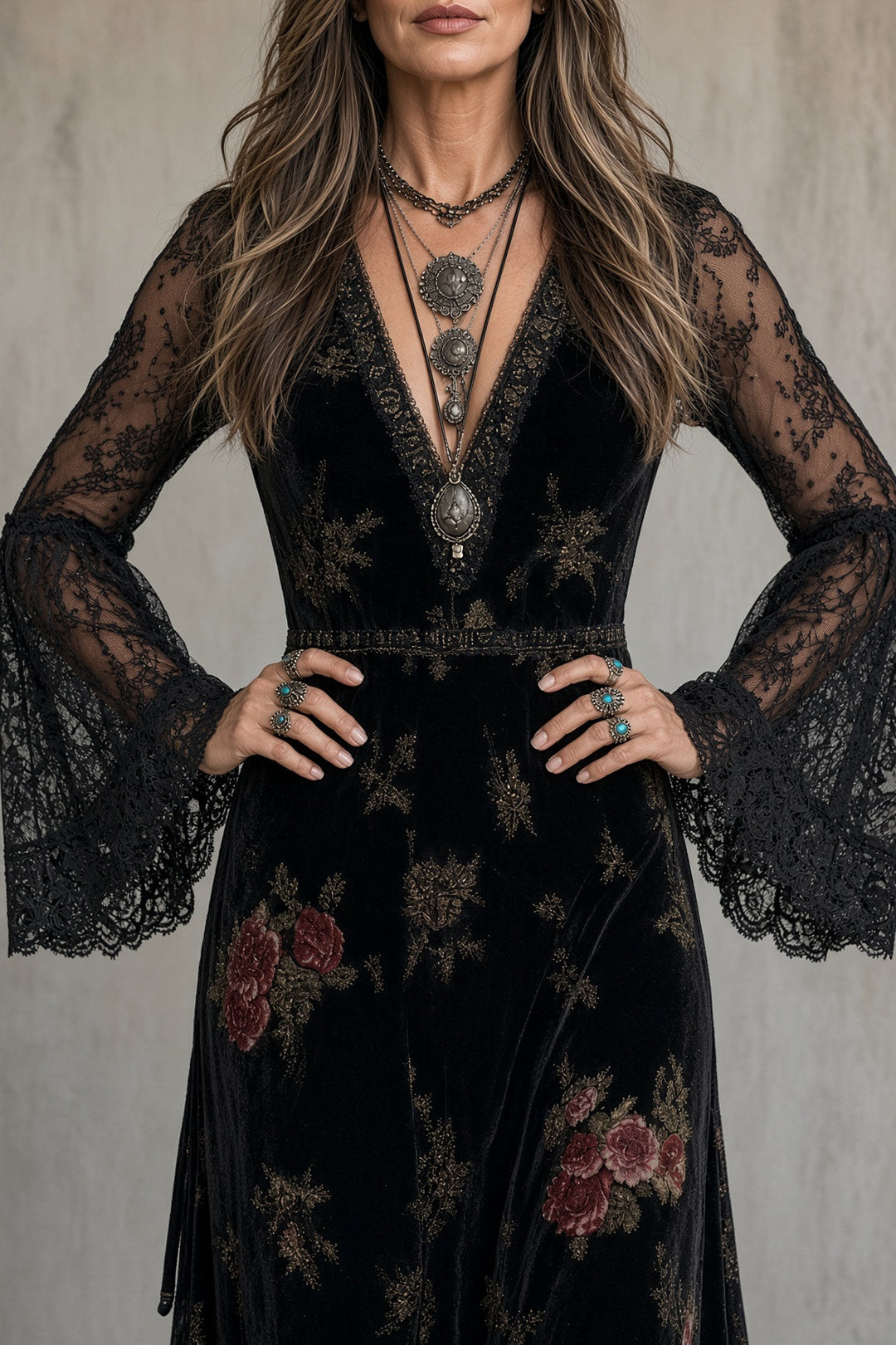 Natalie Velvet Dress™