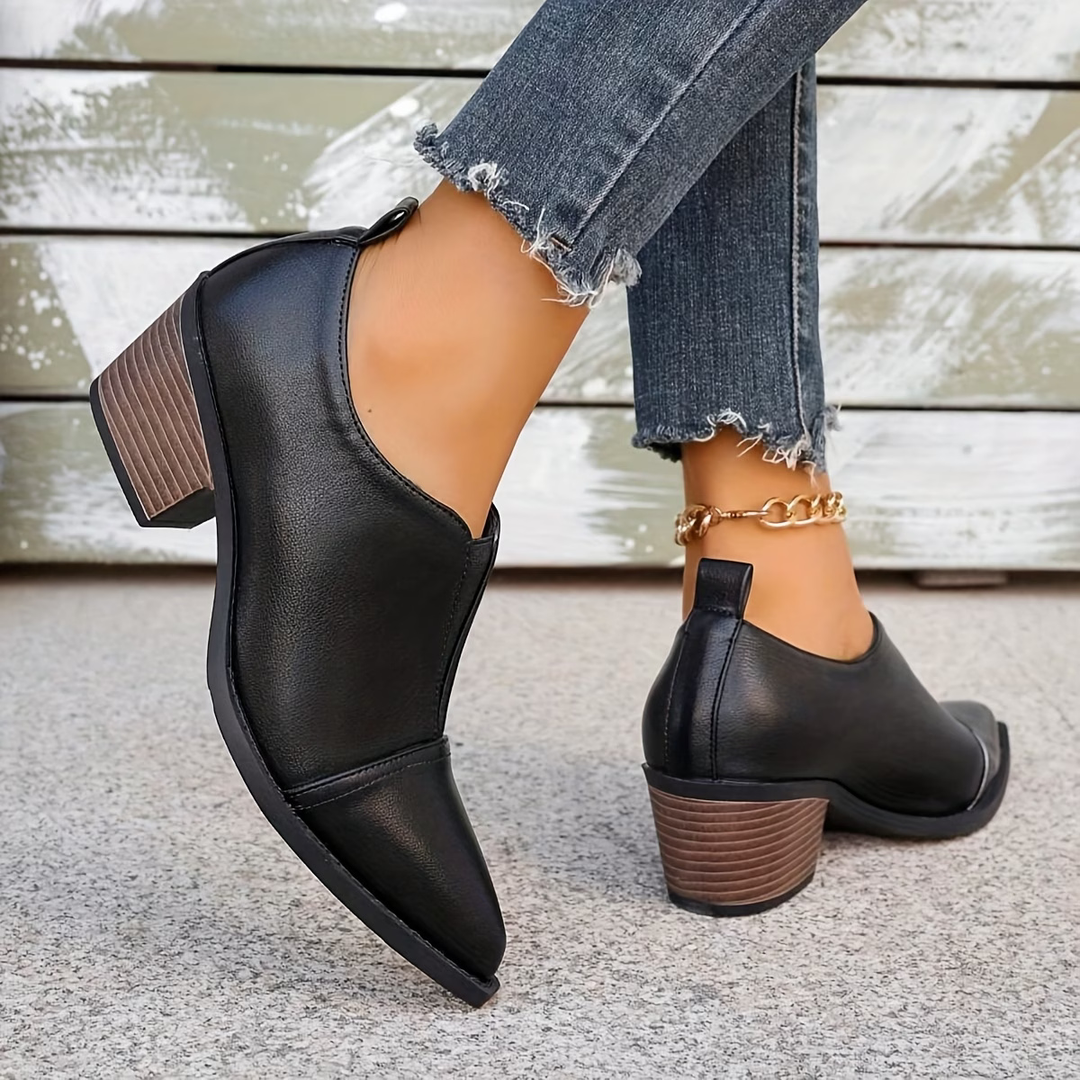 Hope | Leather Orthopedic Ankle Boots