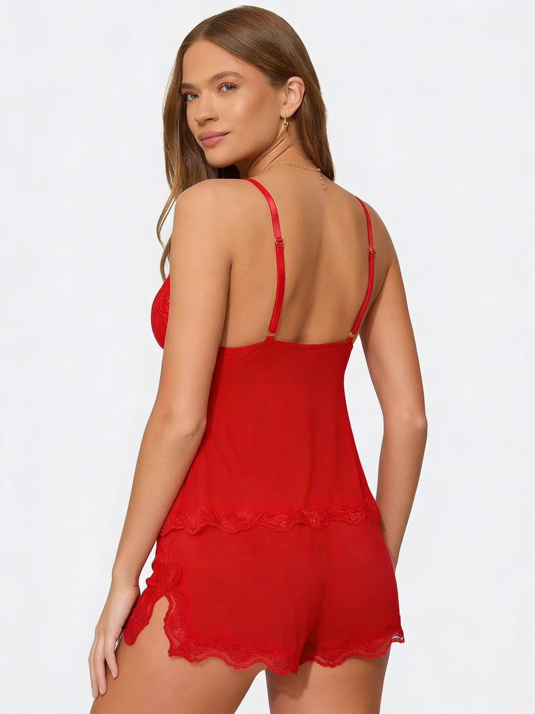 Hélène Midnight Lace Set