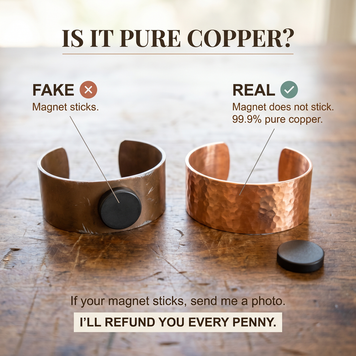 Vera's Anvil Copper Bracelet