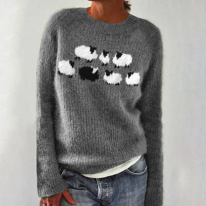 Bianka | Comfortable Cute Sheep Sweater