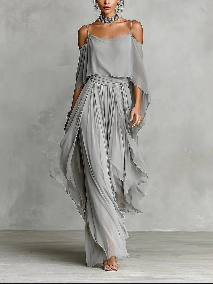 Ivah™ Off-Shoulder Flowy Set