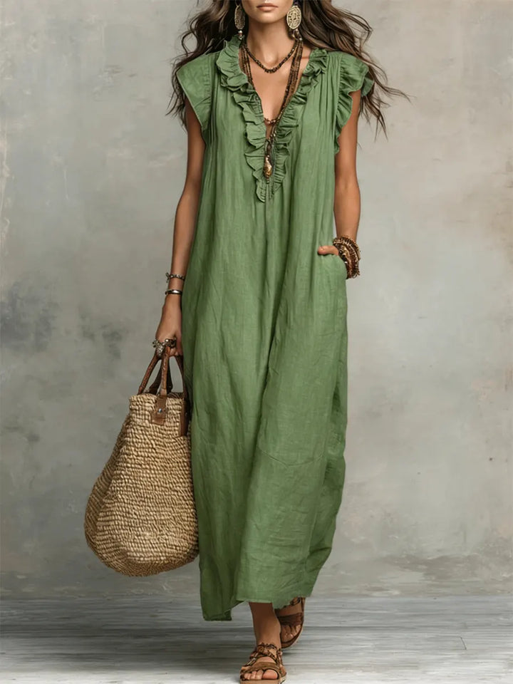 Camellia | Bohemian Maxi Dress
