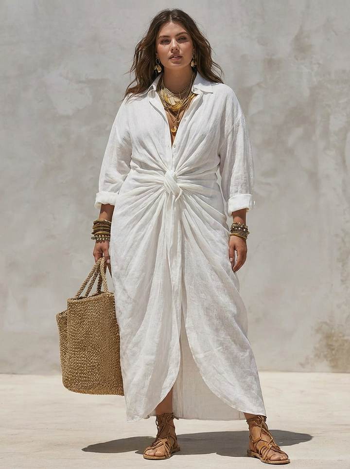 Aria | Knot Maxi Dress