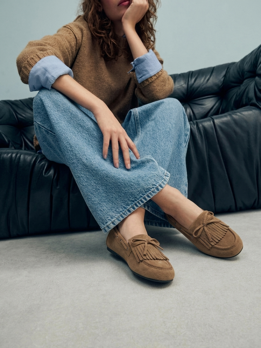 FRINGED AURORA LOAFERS
