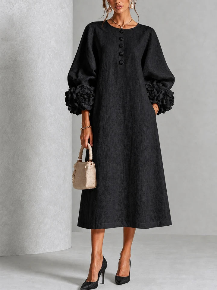 The Sybil Petal Midi Dress