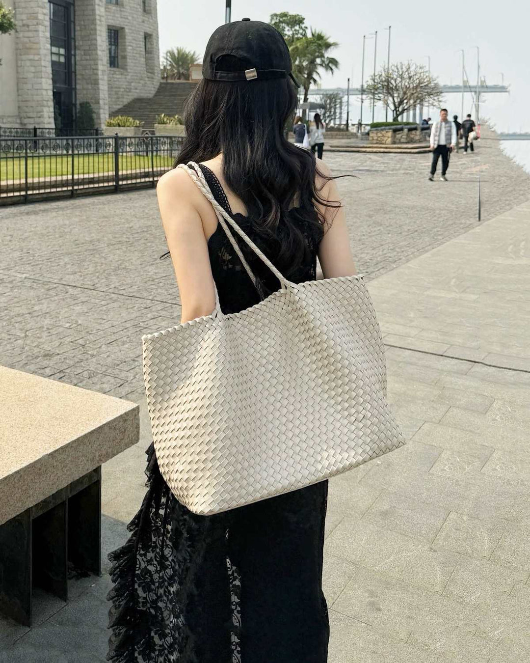 The Heritage Woven Leather Tote
