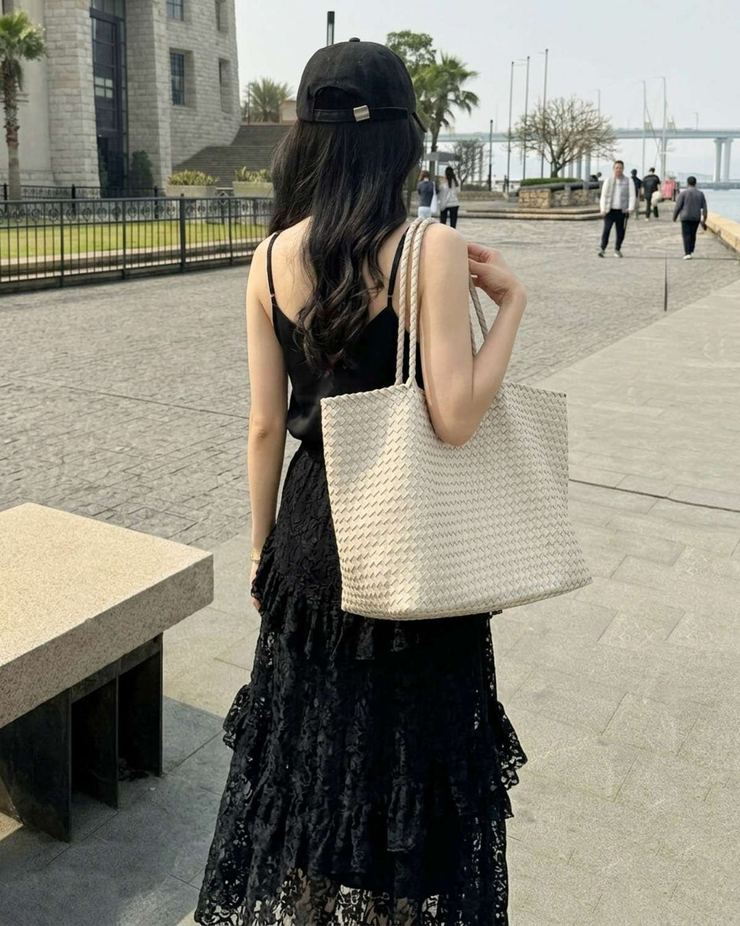 The Heritage Woven Leather Tote