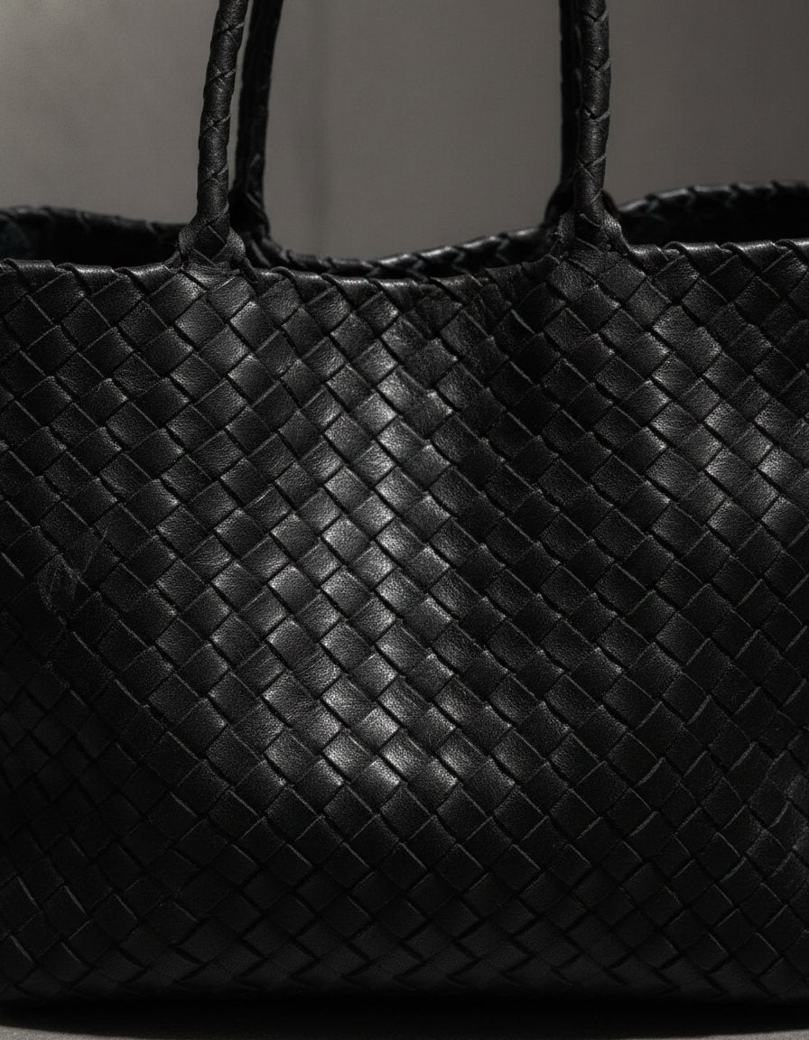 The Heritage Woven Leather Tote
